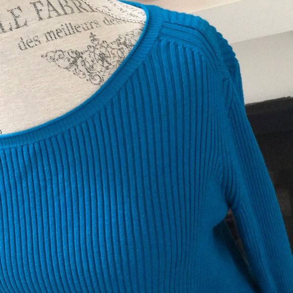 The Limited | Ribbed Crew Neck Sweater Top - Picture 2 of 7